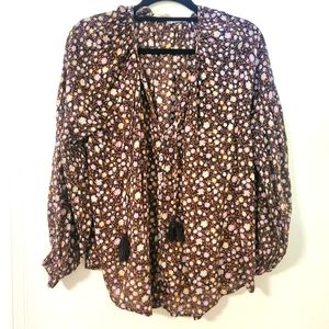 Spell & Gypsy Floral Blouse Size XL